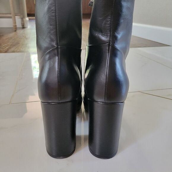 New Alberto Fermani Ankle Chunky Heel Boots size 40 9 - Picture 6 of 11